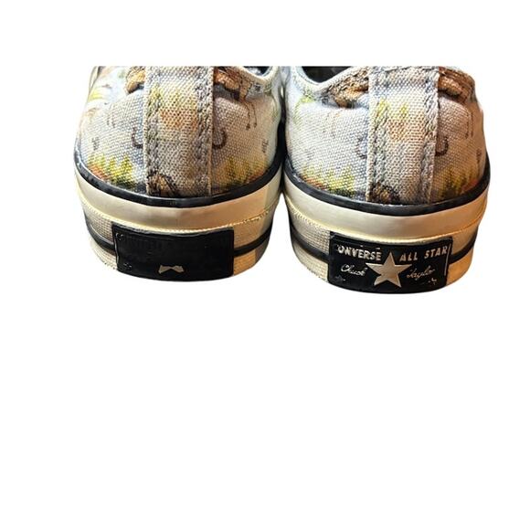 Converse Canvas Low Top Horses Shoes Men 5 Women 7 Sneakers Twisted Resort - Picture 4 of 8